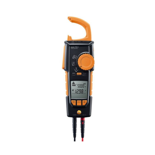 Alicate Amperímetro Digital CAT IV 600V CAT III 1000V True RMS 770-1 TESTO-db241850-bfc4-4c80-aa20-0ef67cc5b548