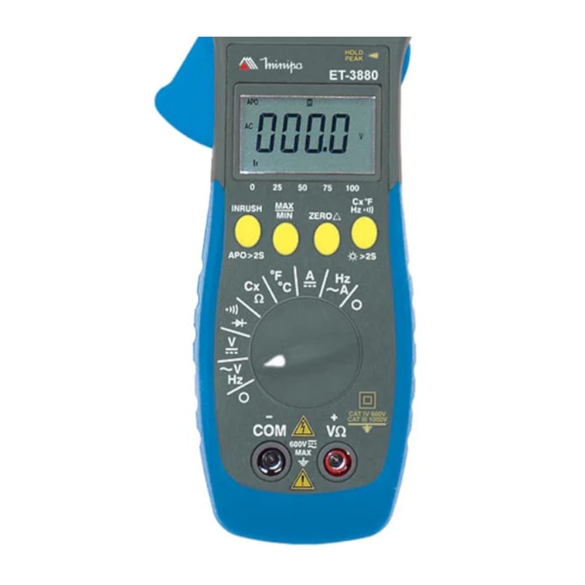 Alicate Amperímetro Digital True-RMS Categoria IV ET-3880 MINIPA-820dffcb-2813-4943-9421-102102c266ce