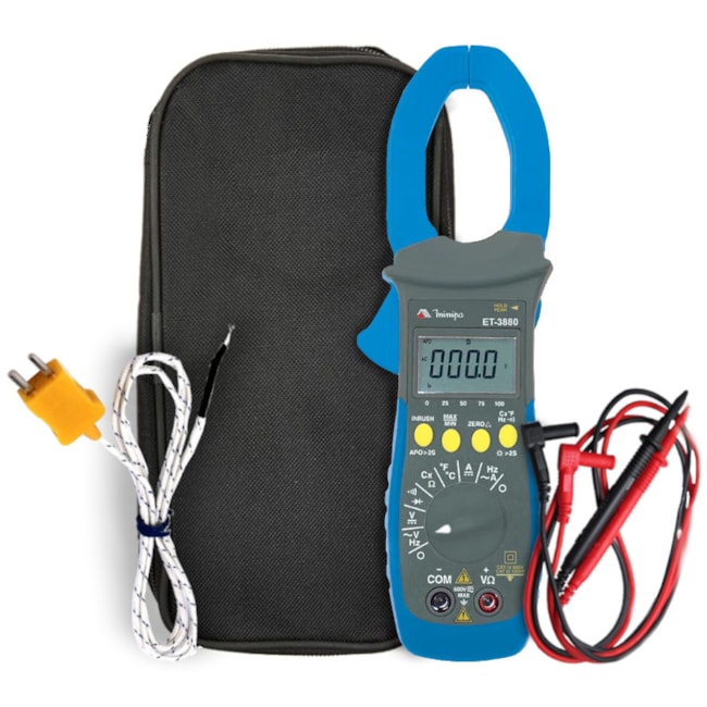 Alicate Amperímetro Digital True-RMS Categoria IV ET-3880 MINIPA-1cee1562-401c-4d22-8026-41c1b738d554