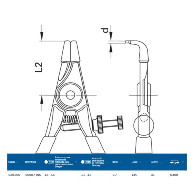Alicate Anel Externo Bico Curvo com Regulagem 5'' 8000-A01G GEDORE-f6e00d84-93bd-4518-b8fb-8cec7b7a3242