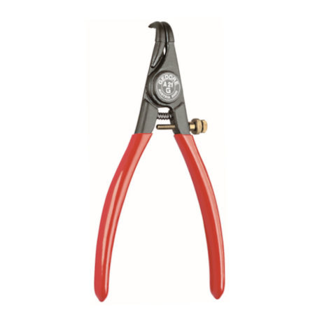 Alicate Anel Externo Bico Curvo com Regulagem 7'' 8000-A21G GEDORE-297ba486-5306-404f-a73e-14e74e79dd36