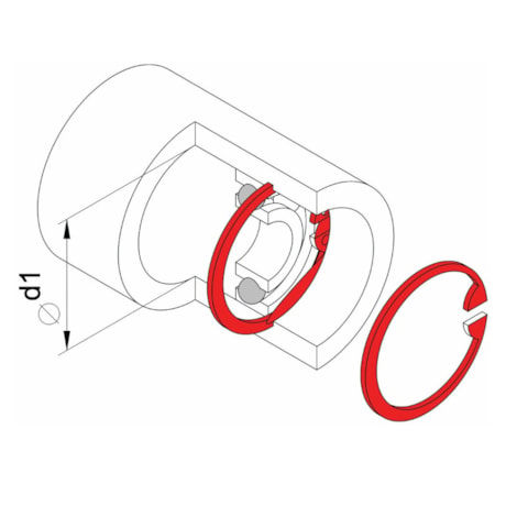 Alicate Anel Interno Bico Reto 5.1/2'' 44008/105 TRAMONTINA PRO-71059c73-b413-4542-abea-290f823206e0