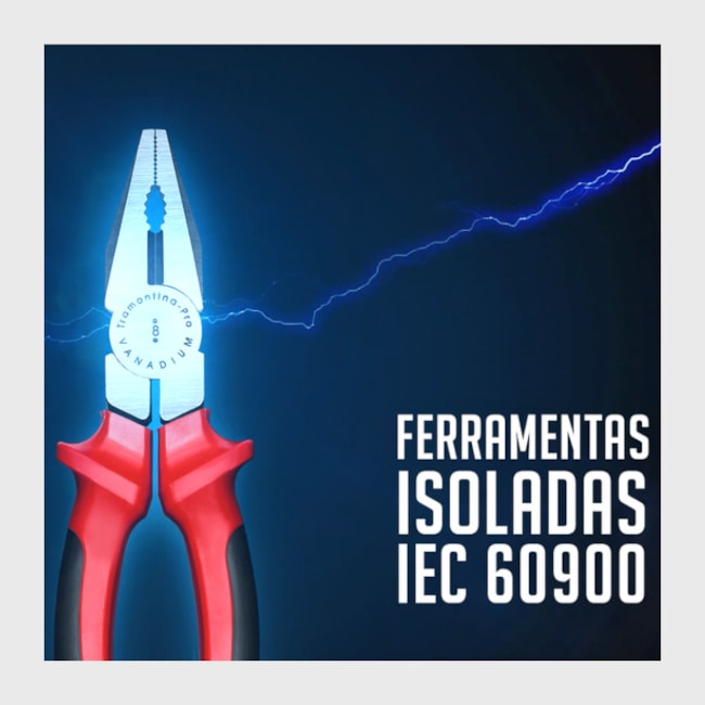 Alicate Bico Chato Isolado IEC 60900 6'' 44304/016 TRAMONTINA PRO-ec2c9600-027e-4180-85ee-f9891a4b5664