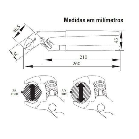 Alicate Bomba D'Água 9.1/2'' 219039BBR BELZER-0093a3a3-72e8-46b8-add4-5e52139b8e1a