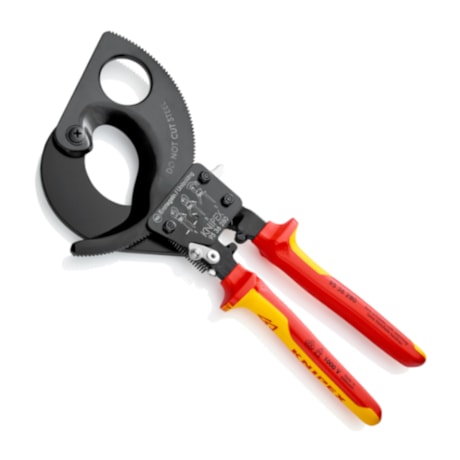 Alicate Corta Cabo 10" até 52mm Isolado 1000V VDE 95 36 280 KNIPEX