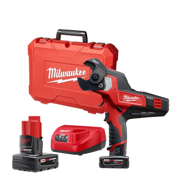 Alicate Cortador de Cabo M12 com Bateria Carregador e Maleta 2472-21XC MILWAUKEE-548e7674-24e9-4d4b-b42e-0036051d8e31