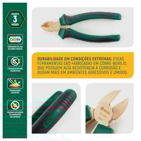 Alicate Corte Diagonal 6