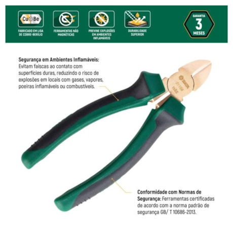 Alicate Corte Diagonal 8