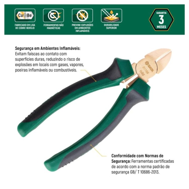 Alicate Corte Diagonal 8