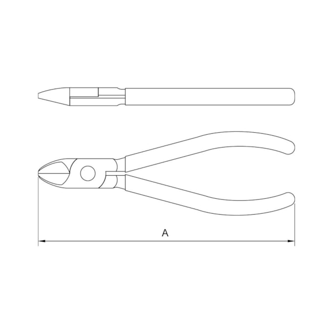 Alicate Corte Diagonal em Cobre Berílio Antifaiscante 6