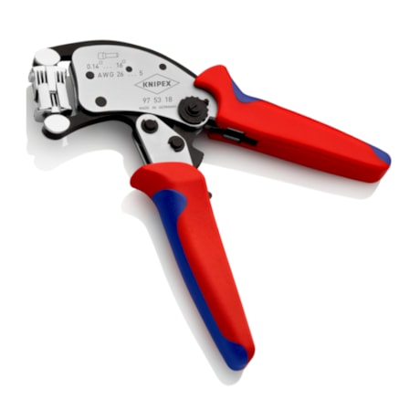 Alicate Crimpador Prensa Terminal Autoajustável de 0.04mm a 16mm Twistor 97 53 18 KNIPEX-e3116b5d-3abf-4983-a38f-af032dcca4a0