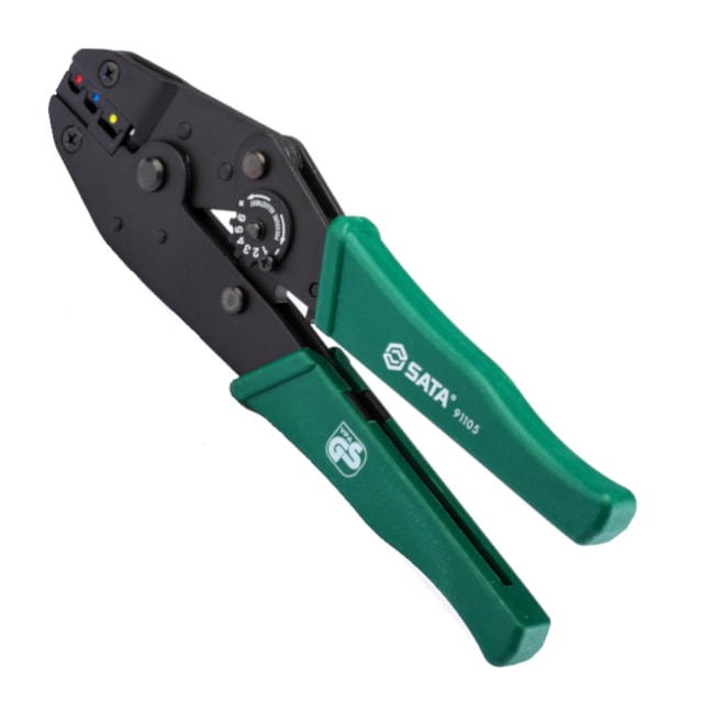 Alicate Crimpador Prensa Terminal Catraca 1.5mm a 6mm ST91105ST SATA-63c758a2-8a0c-442e-bc0b-26d5cc4cd3ca