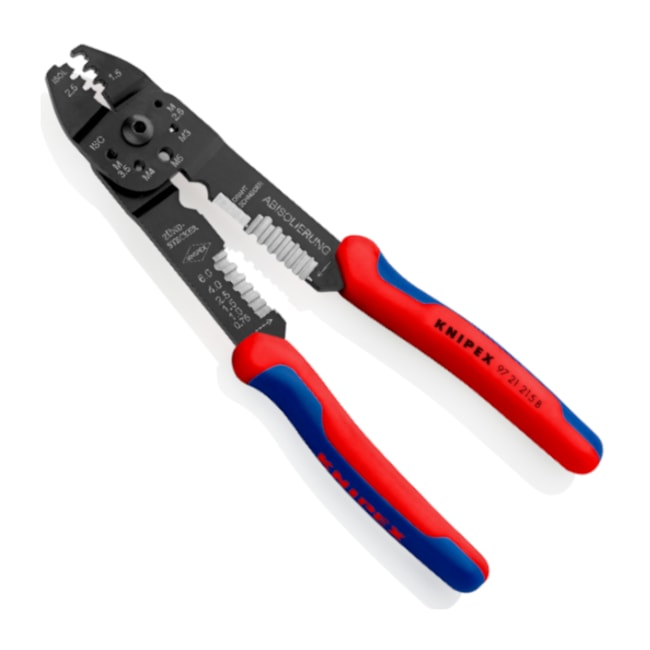 Alicate Crimpador Prensa Terminal de 0.5mm a 2.5mm 97 21 215 B KNIPEX-753d036e-8186-4bf6-a2e6-0c3d6b36c24a