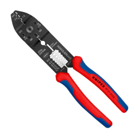 Alicate Crimpador Prensa Terminal de 0.5mm a 2.5mm 97 21 215 B KNIPEX-74a4061a-254d-4e26-b4f1-8f6b2c715c00