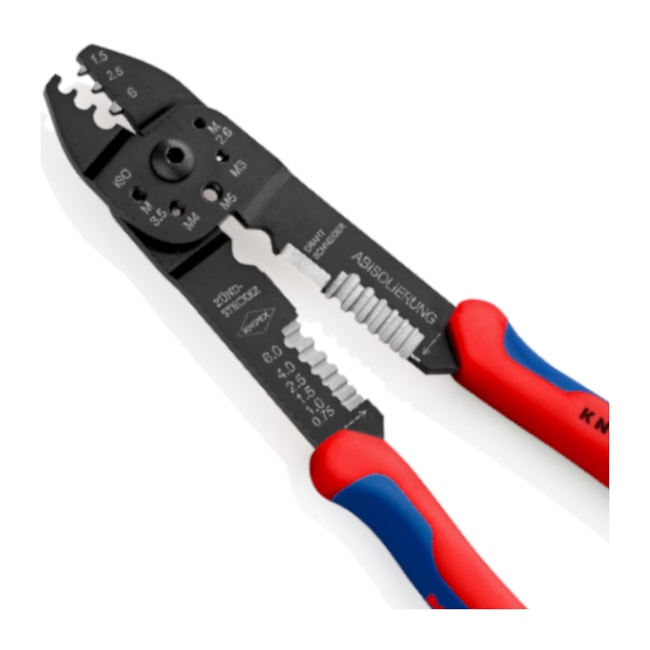 Alicate Crimpador Prensa Terminal de 0.5mm a 6mm 97 21 215 C KNIPEX-c8b67956-f8c2-4173-8854-4f674d03fe54