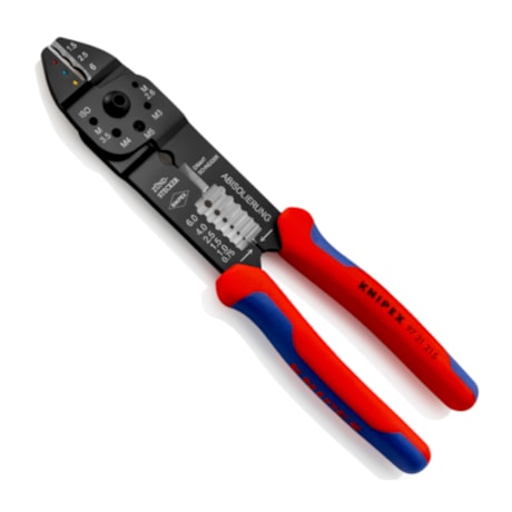 Alicate Crimpador Prensa Terminal de 0.5mm a 6mm 97 21 215 KNIPEX-ffc5ea0b-3d65-40a2-9823-2a74cf91ca72