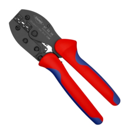 Alicate Crimpador Prensa Terminal de 0.5mm a 6mm PreciForce 97 52 35 KNIPEX