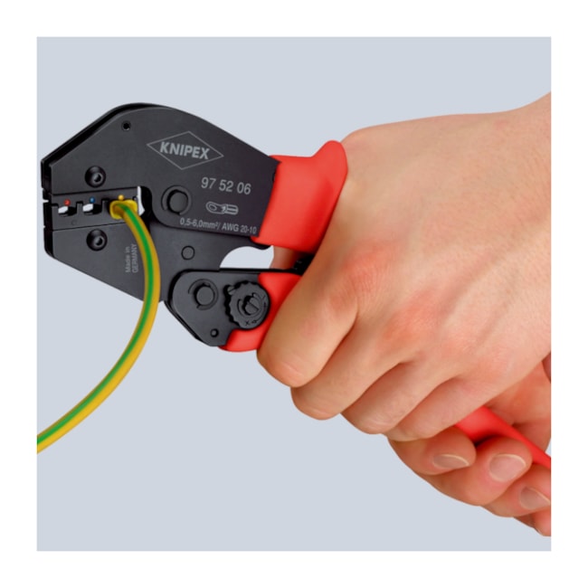Alicate Crimpador Prensa Terminal sem Solda de 0.5mm a 6mm 97 52 06 KNIPEX-92d3c05b-46e5-413c-b0ff-d2b0211d94dc