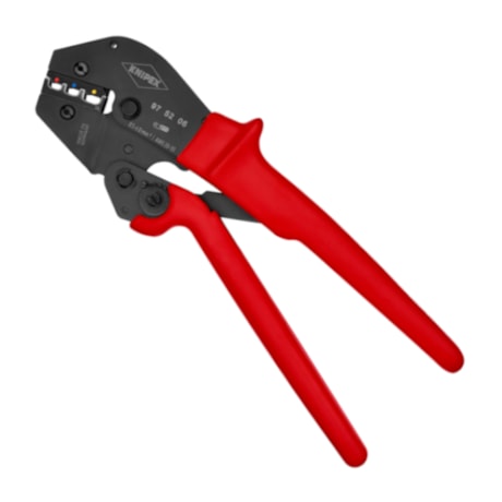 Alicate Crimpador Prensa Terminal sem Solda de 0.5mm a 6mm 97 52 06 KNIPEX