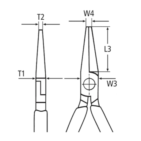 Alicate de Bico Instalação 8