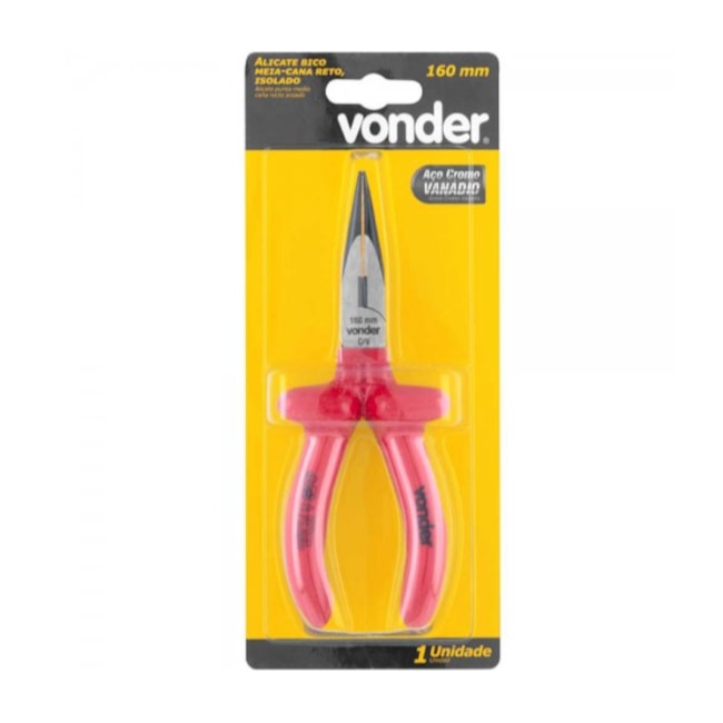 Alicate de Bico Meia Cana 6