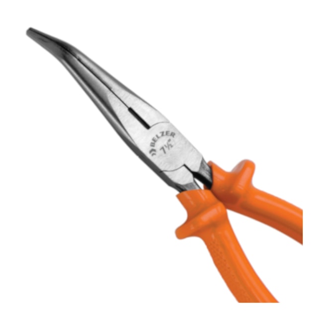Alicate de Bico Meia Cana Curvo 7.1/2