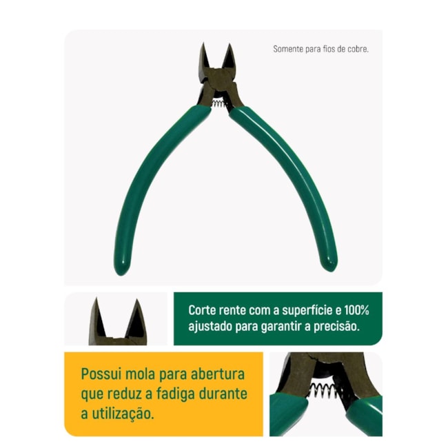 Alicate de Corte Diagonal 4
