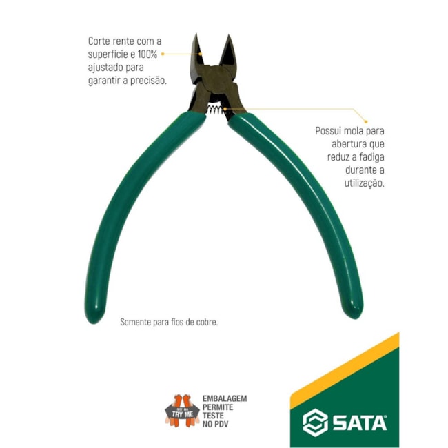 Alicate de Corte Diagonal 4