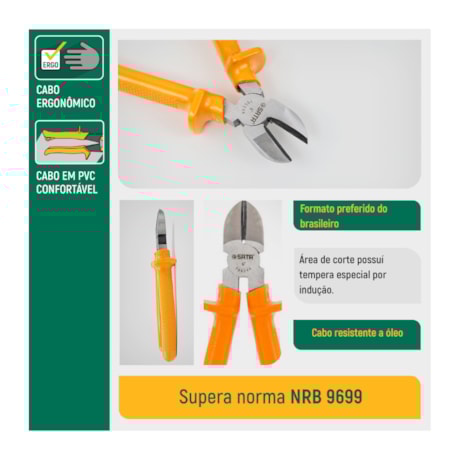 Alicate de Corte Diagonal 6