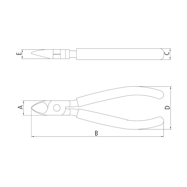 Alicate de Corte Diagonal 6'' 44002/126 TRAMONTINA PRO-0093411e-44dd-47d1-b1c3-0ff878c8902f