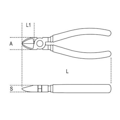 Alicate de Corte Diagonal 6