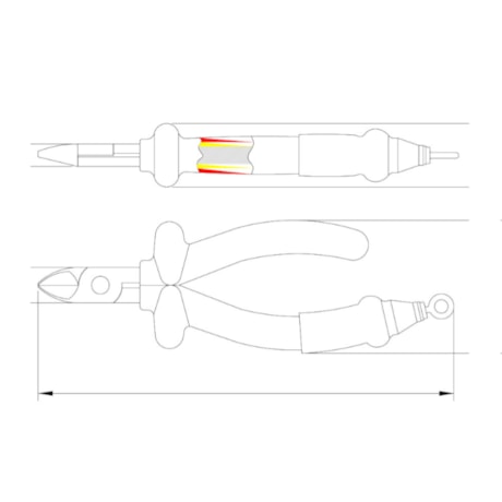 Alicate de Corte Diagonal IEC 6