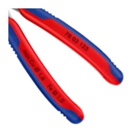 Alicate de Corte para Eletrônicos 0,2mm a 1,6mm Super Knips 78 03 125 KNIPEX-7f3e08fc-de9c-4f28-a1ce-be3fa63ab125