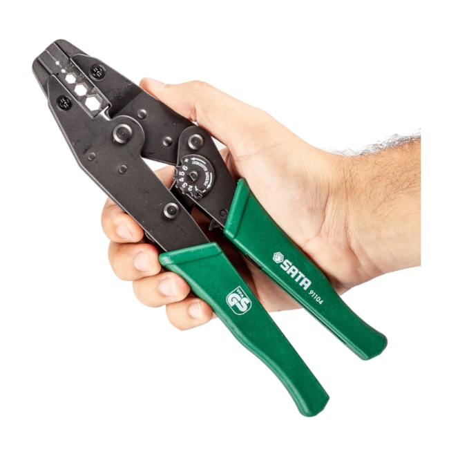 Alicate de Crimpar Cabo Coaxial 9.1 RG 58/59/60 ST91104ST SATA-232715ad-5929-4852-8a2c-a2c6436ad455