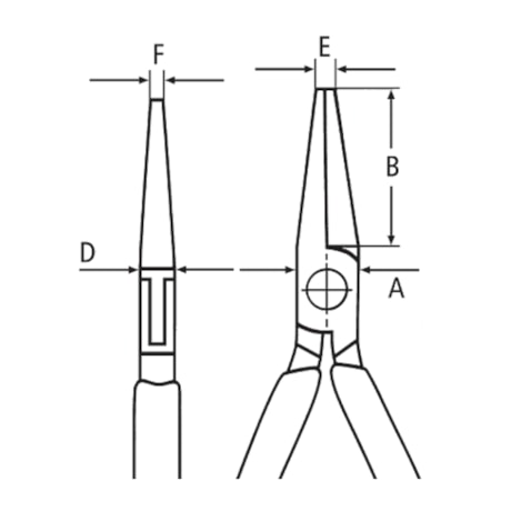 Alicate de Precisão para Eletrônica 35 22 115 Isolado KNIPEX-ec3abcff-ddfe-4986-bf07-07e86ea053e3