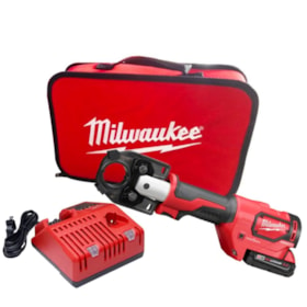 Alicate de Prensa Terminal 18V 304MM com 2 Baterias 2.0Ah Carregador e Bolsa 2679-22 MILWAUKEE