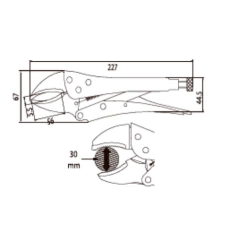 Alicate de Pressão 10