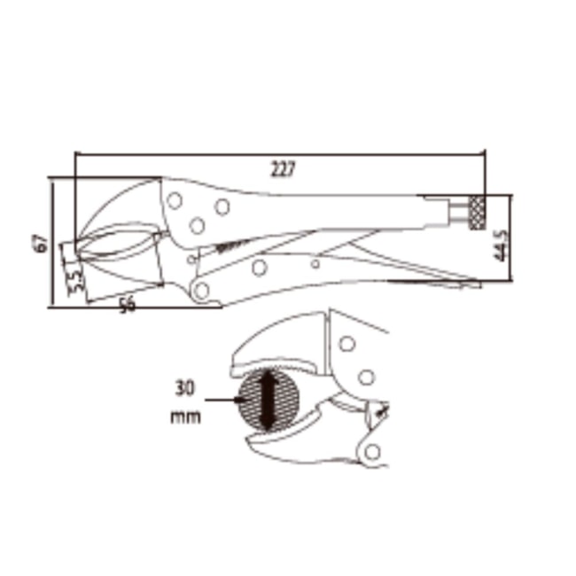Alicate de Pressão 10