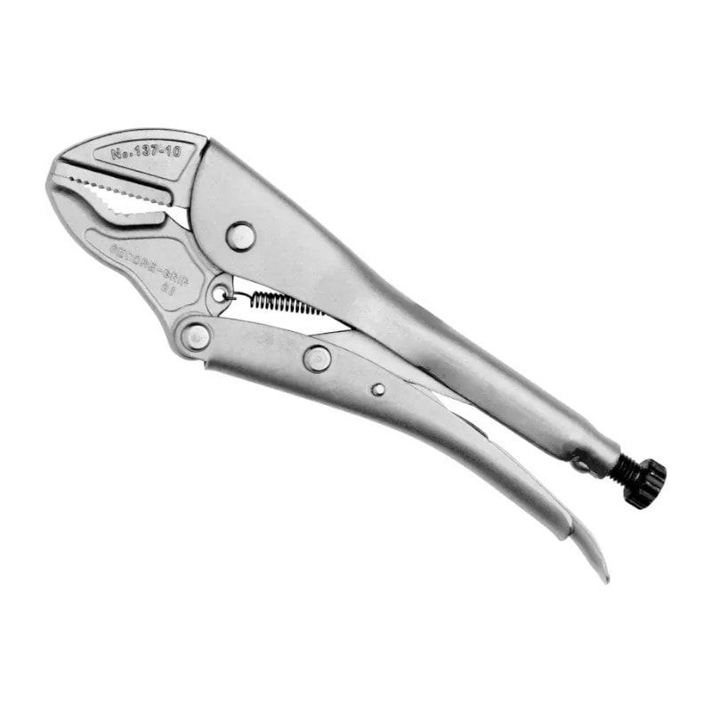 ALICATE DE PRESSAO MORDENTE CURVO 10" 137-10 GEDORE