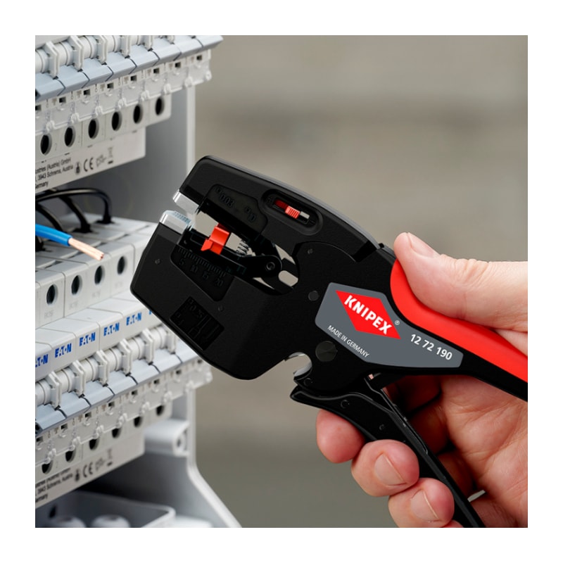 Alicate Decapador Multifuncional 0,25 a 4mm 12 72 190 SB KNIPEX