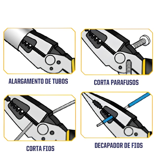 Alicate Desencapador 8