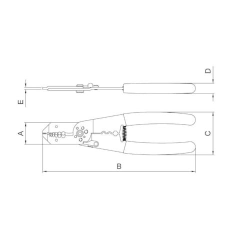 Alicate Desencapador 9 44049/109 TRAMONTINA PRO-4944da50-c686-417c-a5ef-6df5f94dfc7f