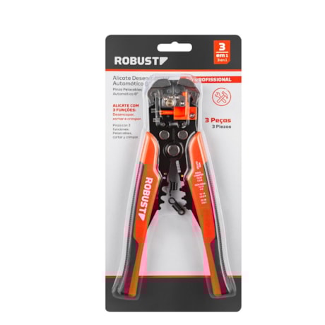 Alicate Desencapador de Cabo 0.2 a 6mm 8