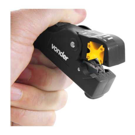 Alicate Desencapador para Cabo Coaxial 3662100500 VONDER-05872559-3136-47cf-aa47-04cfc3b338e0