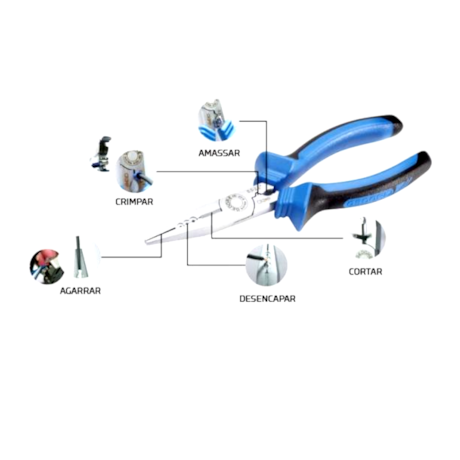 Alicate Isolado Multifuncional 8'' 8133-200 JC GEDORE-9431fb46-6c00-4683-a7b4-18e08047fb7b