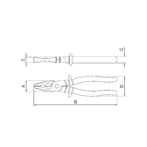 Alicate Isolado Universal 1000V 7'' 44000/107 TRAMONTINA PRO-363ee866-afe6-46e9-adef-4cc9650f79b9