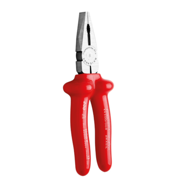 Alicate Isolado Universal IEC 60900 8'' 44300/008 TRAMONTINA PRO-cb314dc7-70d6-4b26-b43a-925835e61d8e