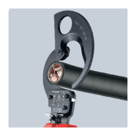 Alicate para Cortar Cabos Princípio de Catraca 9531280 KNIPEX-b684c15c-8db0-400f-86ac-3c5ce6891511