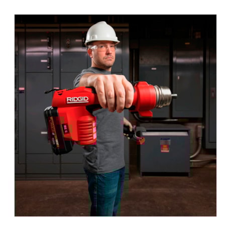 Alicate Prensa Terminal 380mm Carregador e Bateria 18V 52088 RE-6 RIDGID-229a89a7-56a7-41cc-8996-7a727157f13f