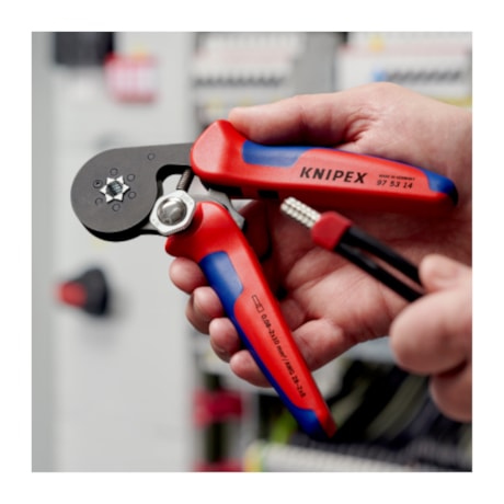 Alicate Prensa Terminal Autoajustável de Catraca 0.08 a 10mm 97 53 14 KNIPEX-2b60f29c-8f71-4639-9296-c41147fe215b